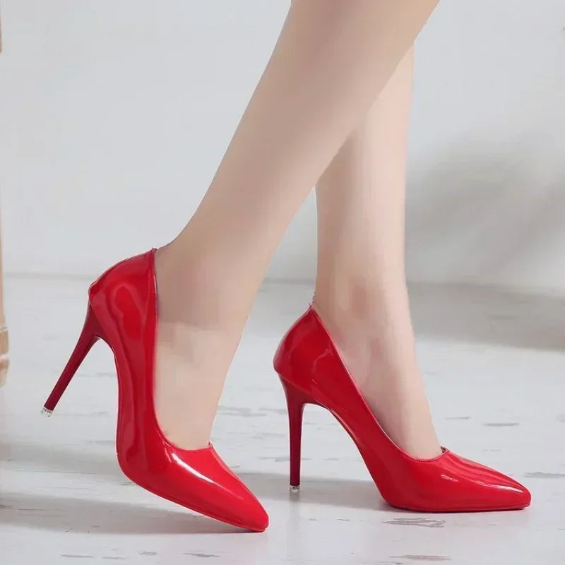 "Elegant Women's Pointed High Heels for Parties and Weddings"