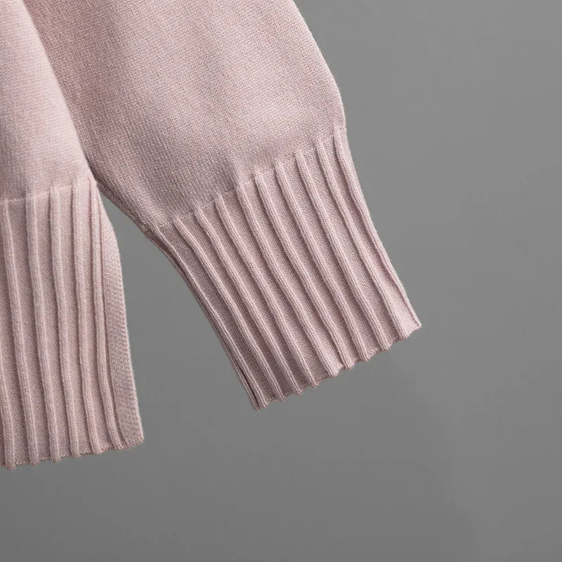 "Timeless Style: Turtle Neck Sweater and Tailored Trousers"