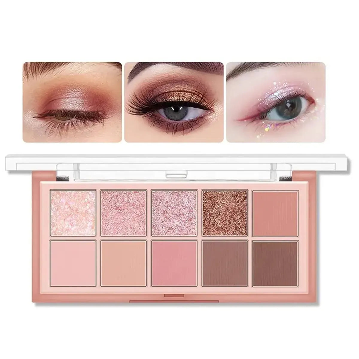 Makeup Ten Color Comprehensive Palette Eyeshadow Blush Contouring Highlights Earth Color Matte