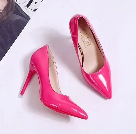 "Elegant Women's Pointed High Heels for Parties and Weddings"