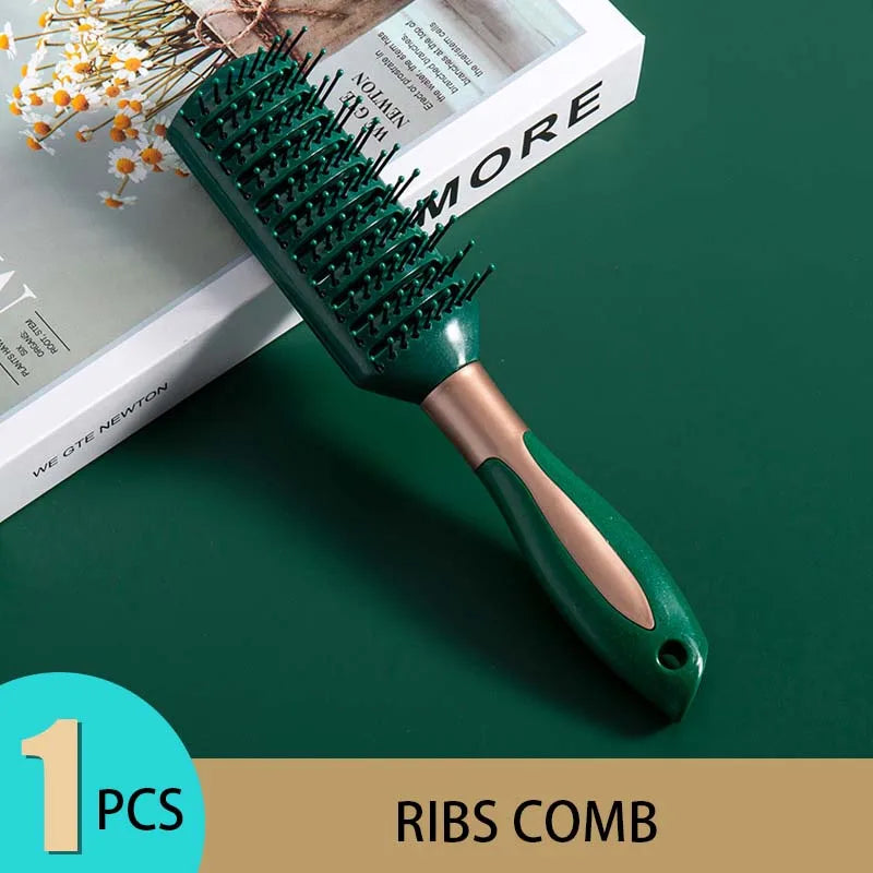 Hair Massage Air Cushion Comb Brush Scalp Hairbrush Detangle Anti Static Salon SPA Hairdressing Styling Tool Oval Round
