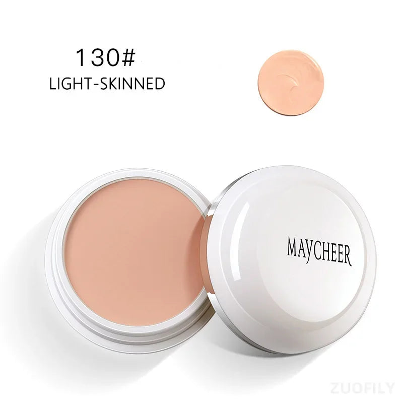 Concealer Foundation Cream Waterproof Lasting Deep Complexion Dark Circles Acne Marks Cover Spot Moisturize Face Makeup Cosmetic
