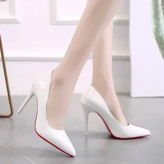 "Elegant Women's Pointed High Heels for Parties and Weddings"