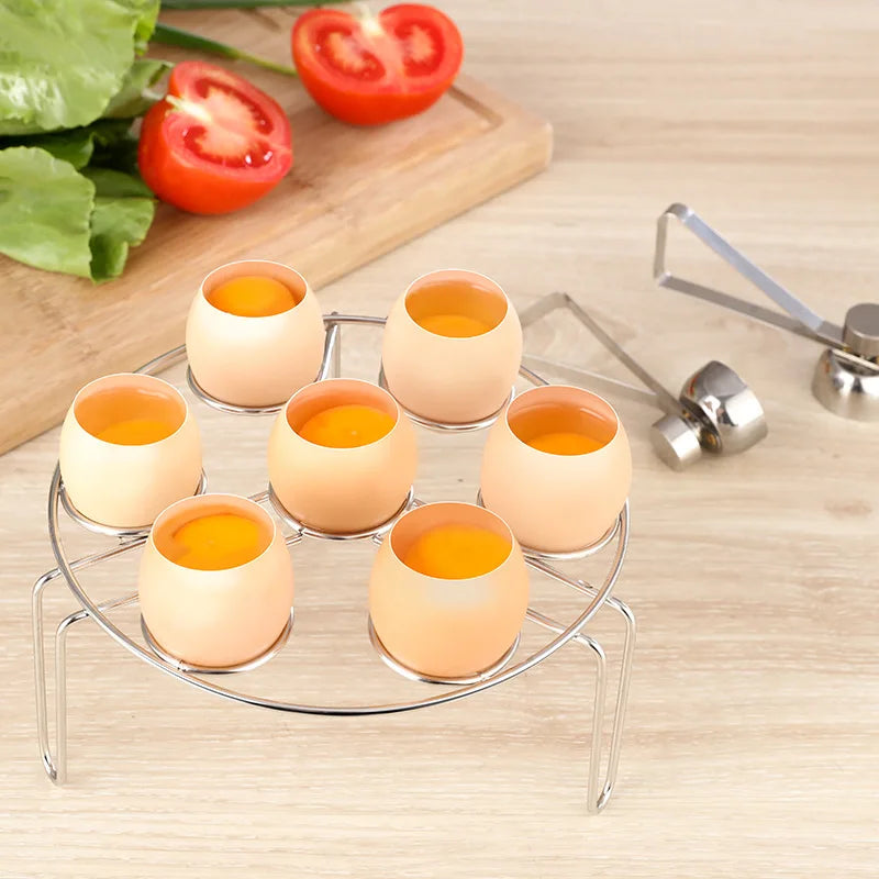 Egg Scissors Kitchen Gadgets Stainless Steel Egg Topper Cutter Metal Boiled Raw Egg Opener Creative Kitchen Accessories
