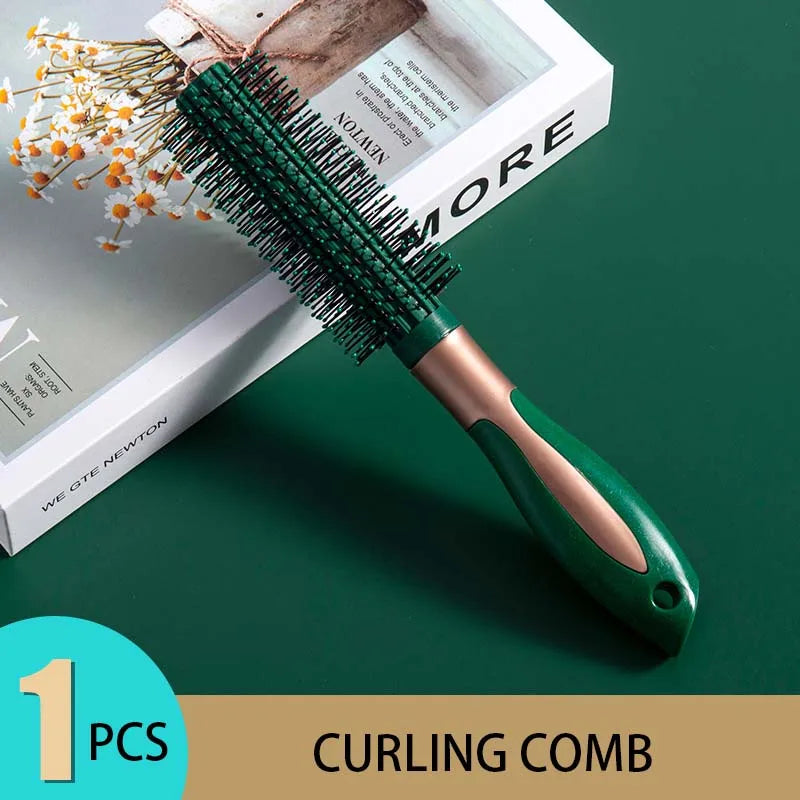 Hair Massage Air Cushion Comb Brush Scalp Hairbrush Detangle Anti Static Salon SPA Hairdressing Styling Tool Oval Round