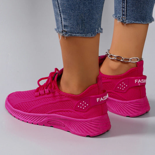 "Fashionable Women's Lightweight Breathable Non-Slip Casual Sports Shoes for Active Lifestyle"